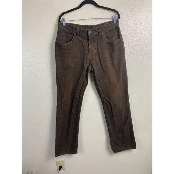 Patagonia Organic Cotton Brown Corduroy Pants Men size 33 Classic 31" - Picture 16 of 16